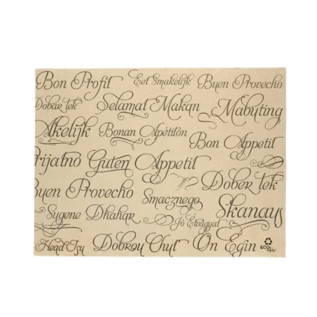 Mantel Papel 30X40 Buen Provecho Eco Nature 500Uds