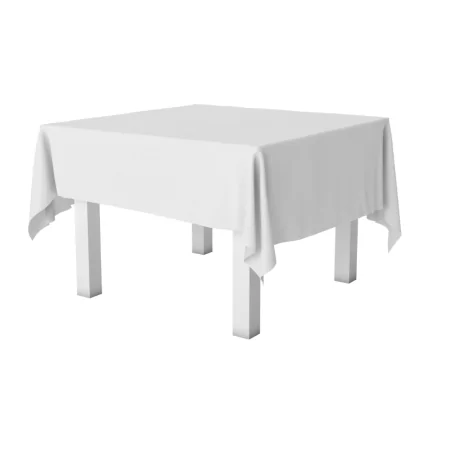 Mantel Papel 100x100 Blanco 400Uds