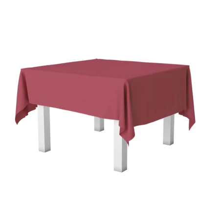 Mantel Papel 100X100 Burdeos 100Uds