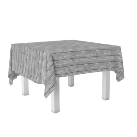 Mantel Papel 100X100 Madera Blanco 100Uds