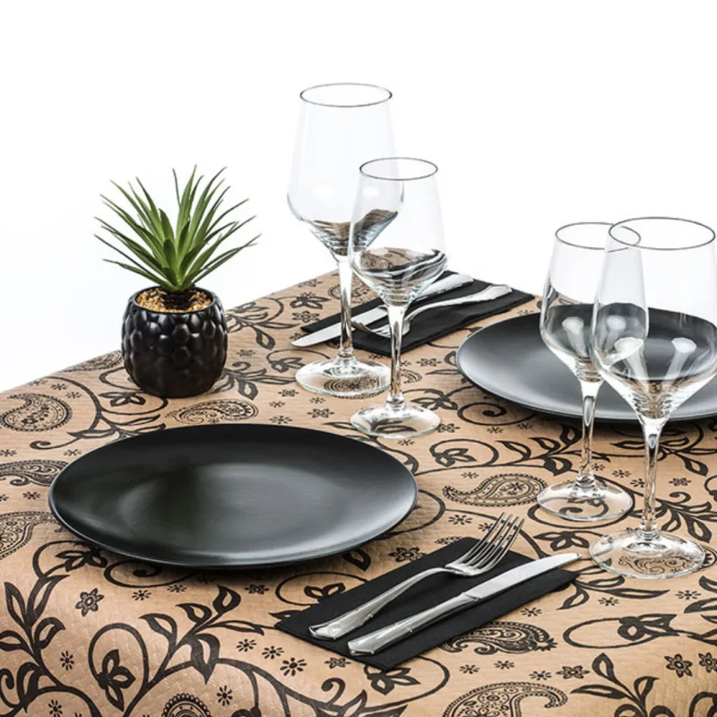 Mantel Papel 100X100 Cachemir Eco 100Uds