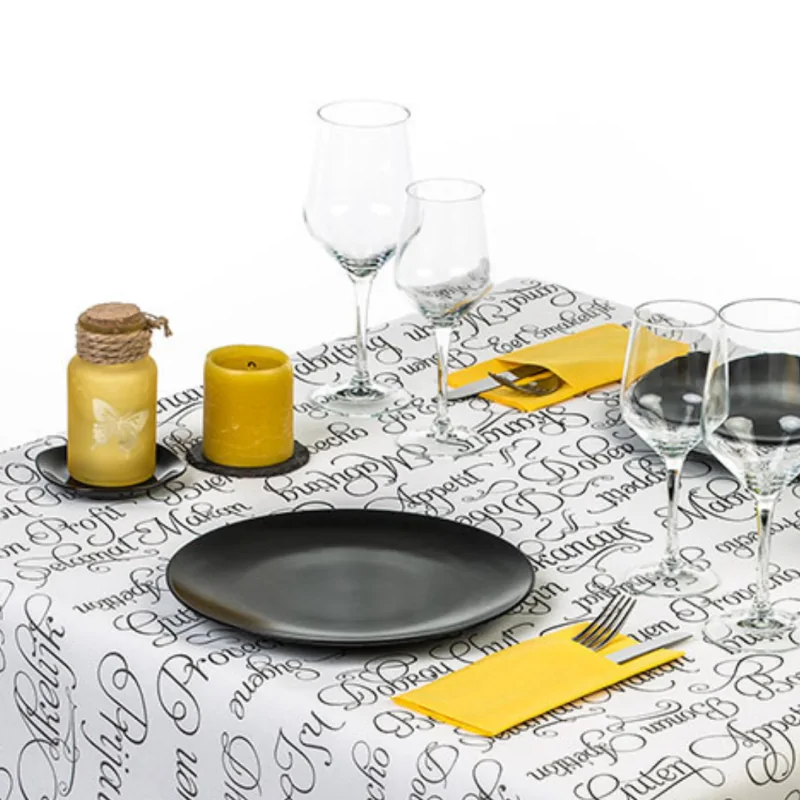 Mantel Papel 100X100 Buen Provecho 400Uds