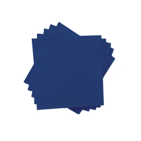 Servilleta Papel 20X20 Azul 100Uds