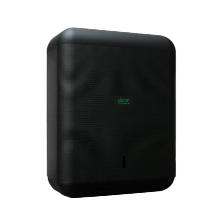 Porta Toallas ECO Luxe Negro Mate