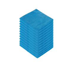 Bayeta Azul Microfibra Extra Pack 12uds