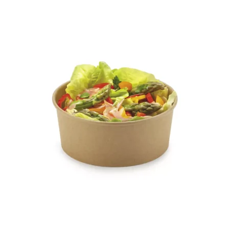 Ensaladera de Cartón Kraft 700Cc 50Uds