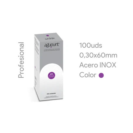 Aguja Punción Seca Regular 0,30X60 Lila