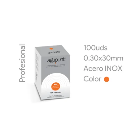 Aguja Punción Seca Regular 0,30X30 Naranja