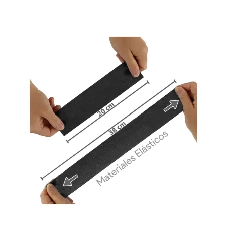 Venda Elástica Cohesiva 5cmx4,5m Negro