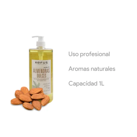 Aceite de Almendras Dulces Puro 1L
