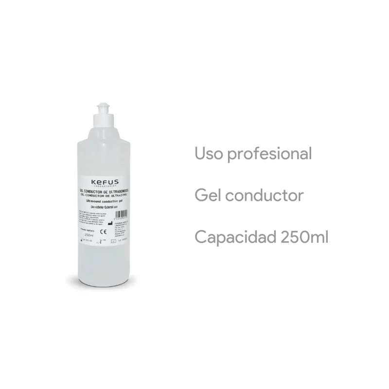 Gel Conductor Ultrasonidos Kefus 250ml