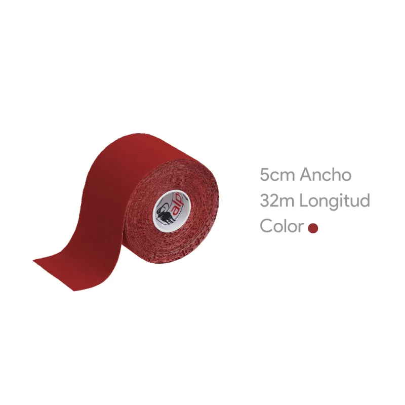 Temtex Kineseology Tape 5cmx32m Rojo