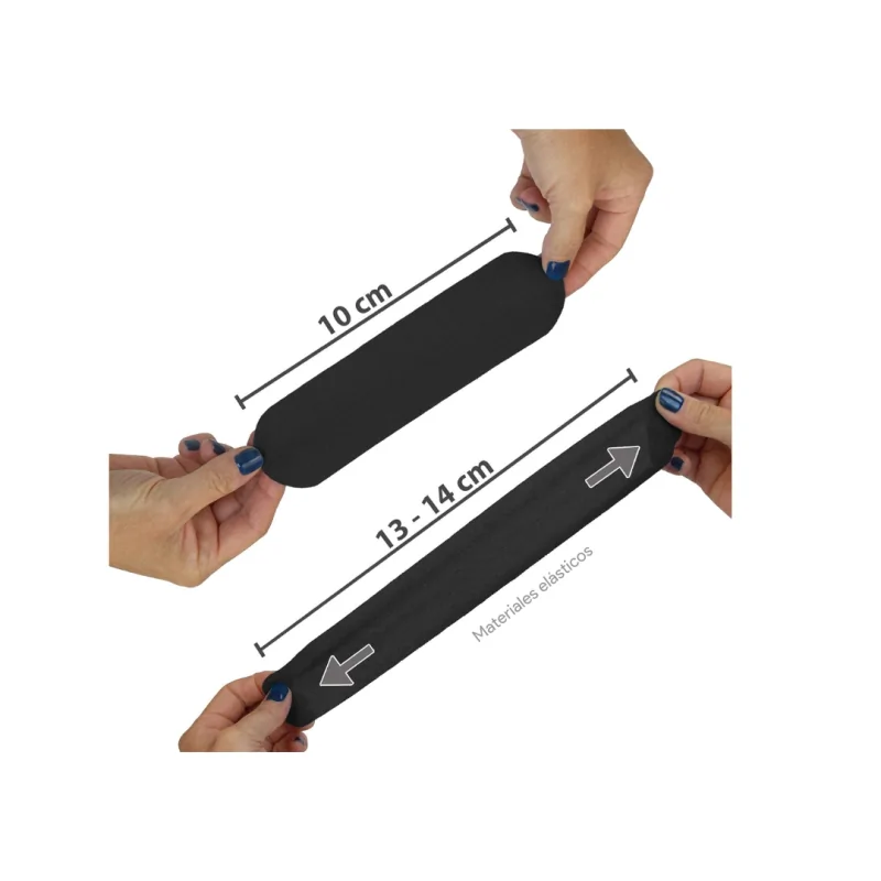 Temtex Kineseology Tape 5cmx32m Negro