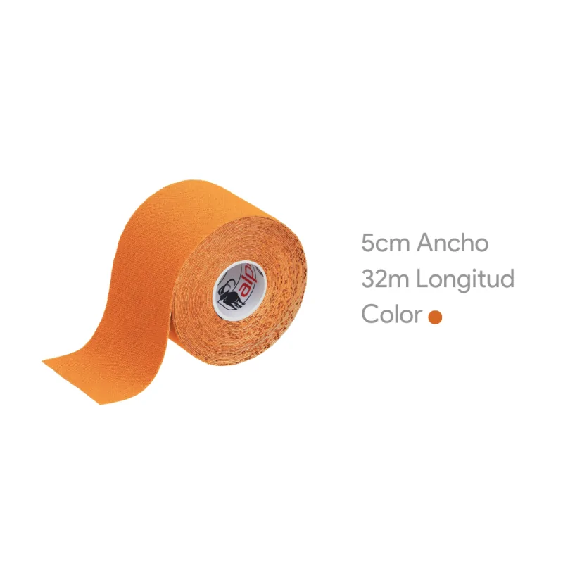 Temtex Kineseology Tape 5cmx32m Naranja